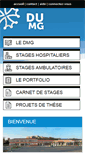 Mobile Screenshot of dumg-toulouse.fr